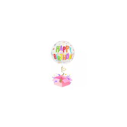 Balon z Helem Happy Birthday – Idealny na Urodziny
