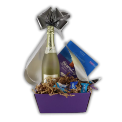 Kosz Prezentowy Happy Birthday – Zestaw Urodzinowy z Winem