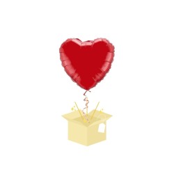 Czerwone Serce  Balon z helem