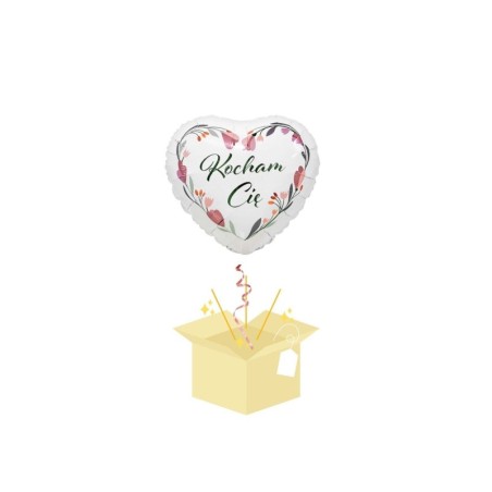 Kocham Cię  Balon z helem