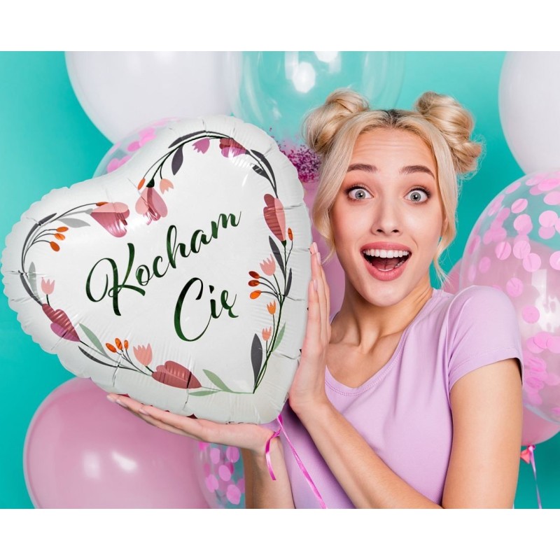 Balon z Helem Kocham Cię – Idealny na Romantyczne Okazje