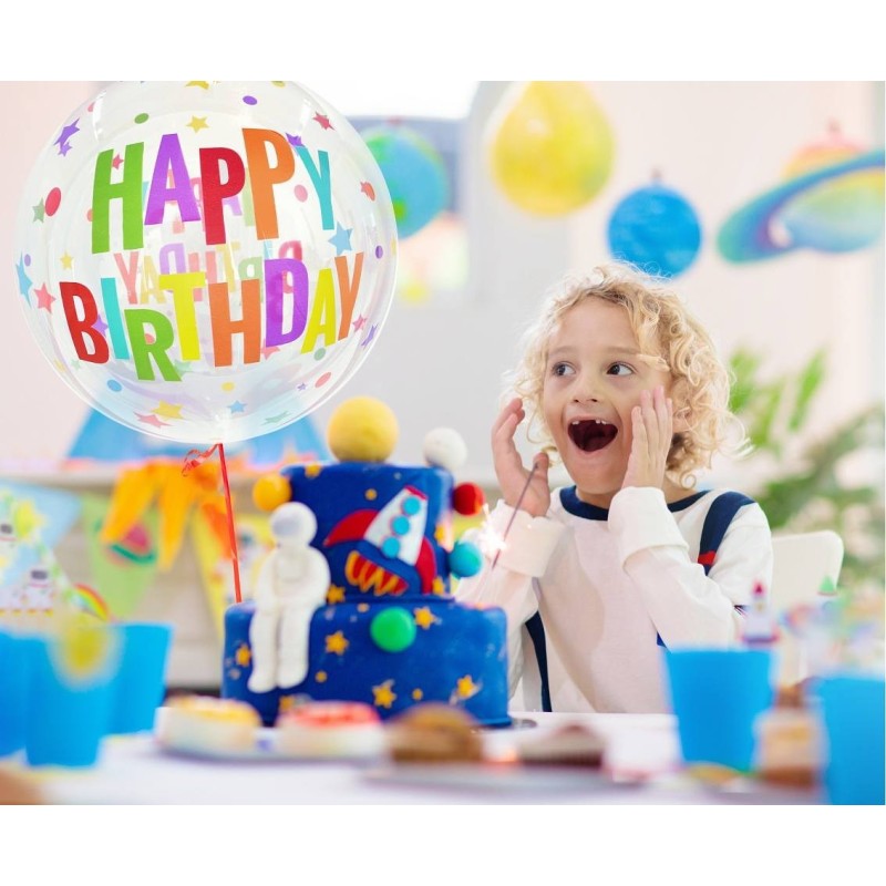 Balon z Helem Happy Birthday – Idealny na Urodziny