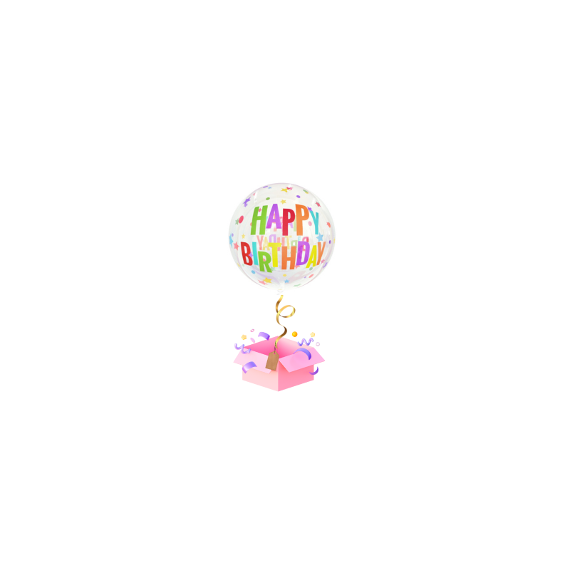 Balon z Helem Happy Birthday – Idealny na Urodziny