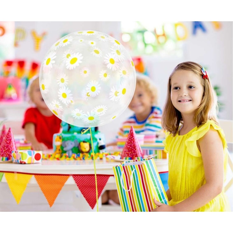 Balon z Helem Stokrotki – Elegancki Balon na Urodziny