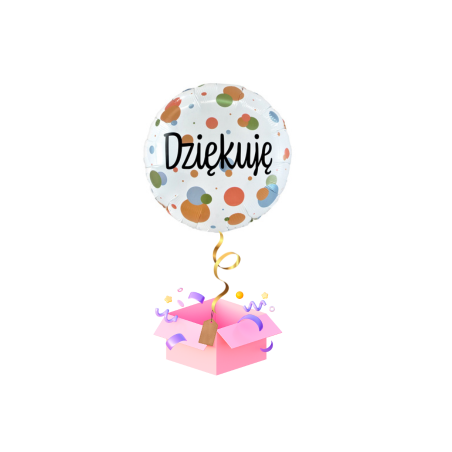 Balon z Helem Dziękuję – Balon na Podziękowanie