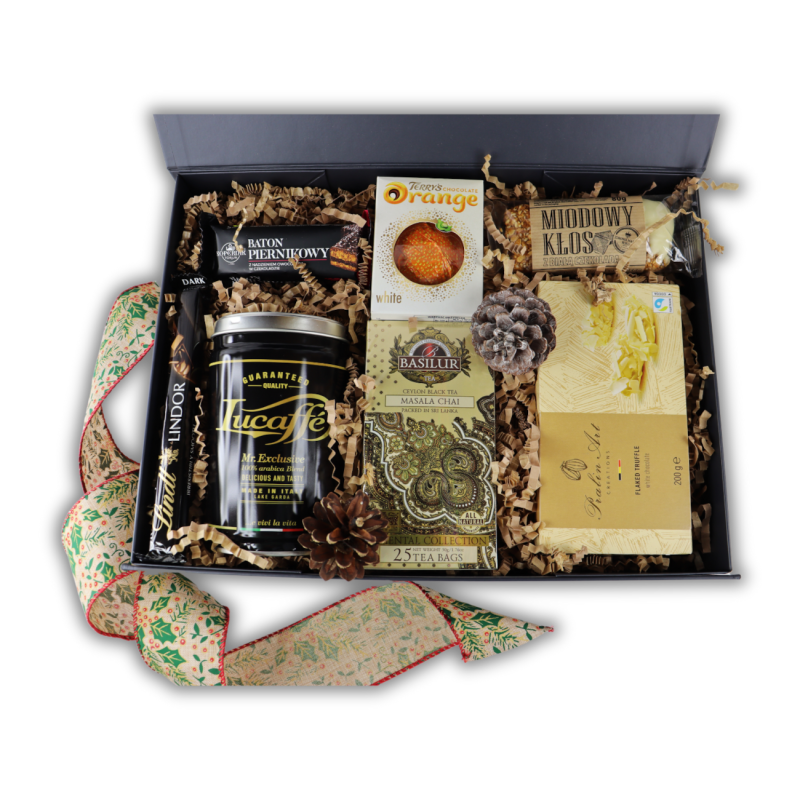 Box Świąteczny Elegant – Luksusowy Zestaw Świąteczny